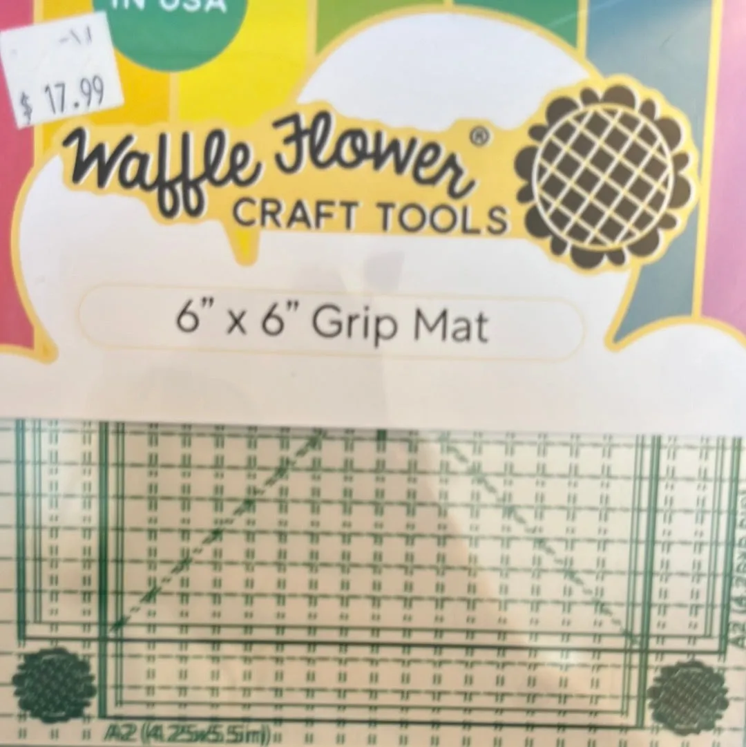 Grip mat 6x6 by waffle flower