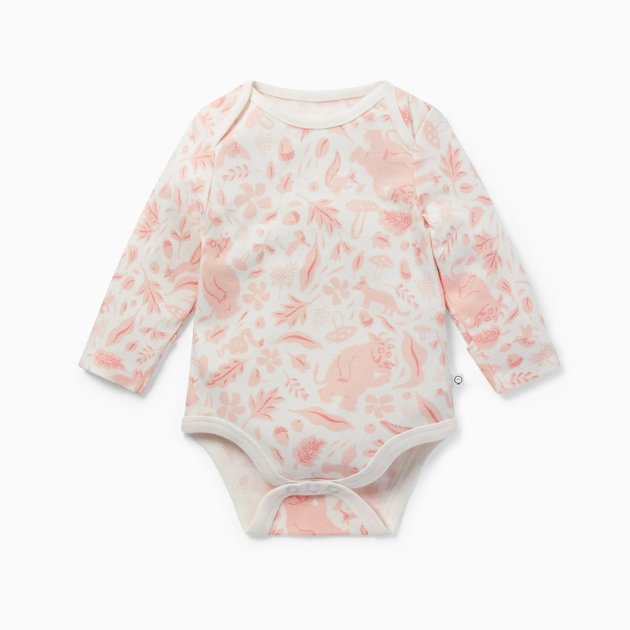 Gruffalo Foxglove Pink Long Sleeve Bodysuit