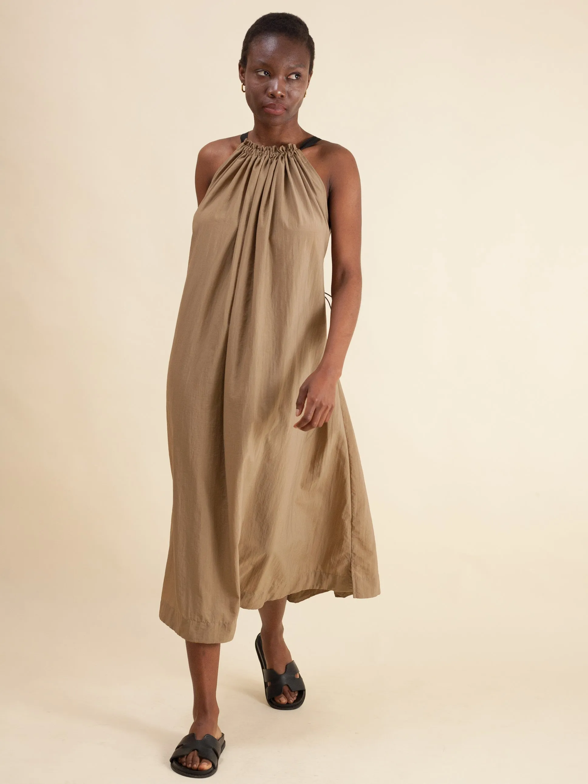 Halter Dress (Pebble Stone)