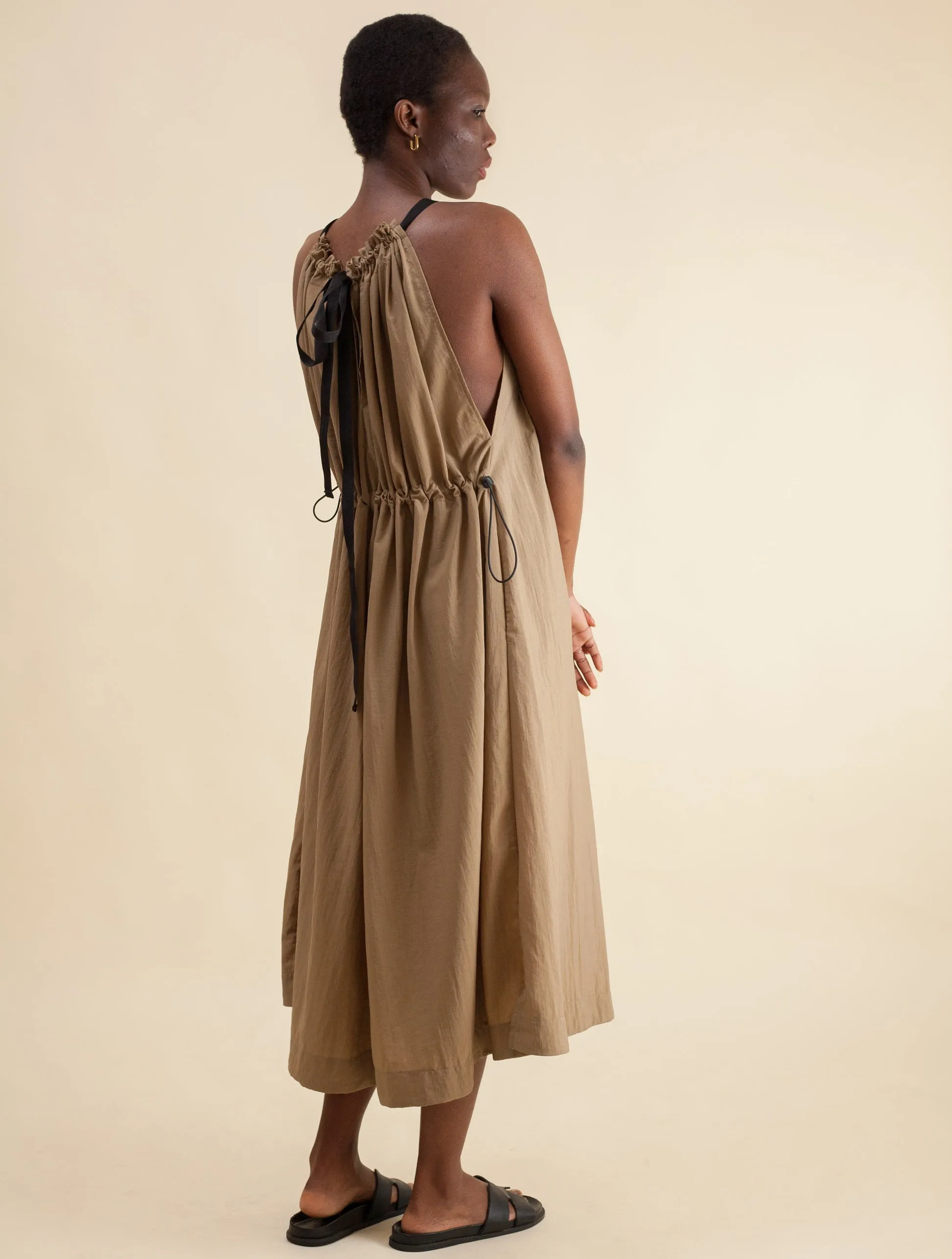 Halter Dress (Pebble Stone)