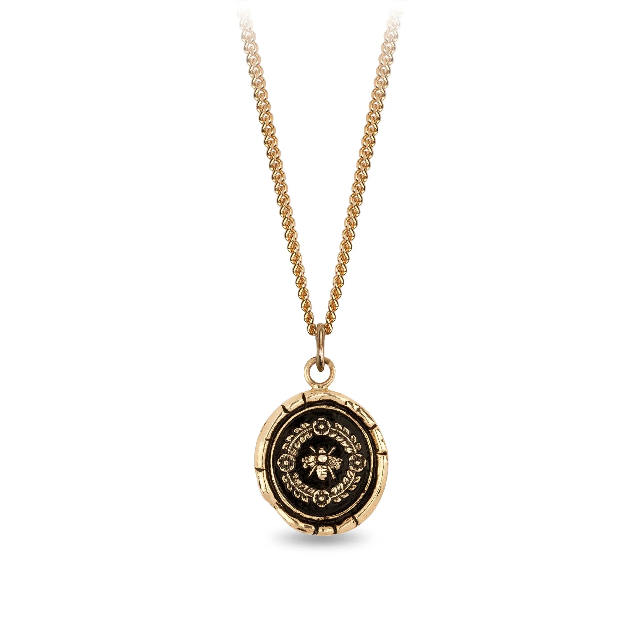 Honeybee 14K Gold Signature Talisman