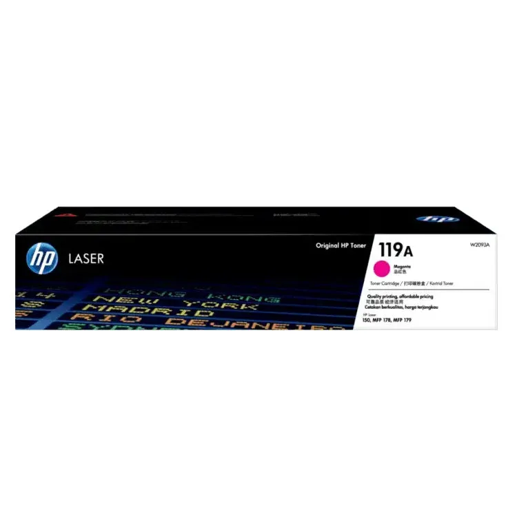 HP 119A Toner (Black/Cyan/Magenta/Yellow)