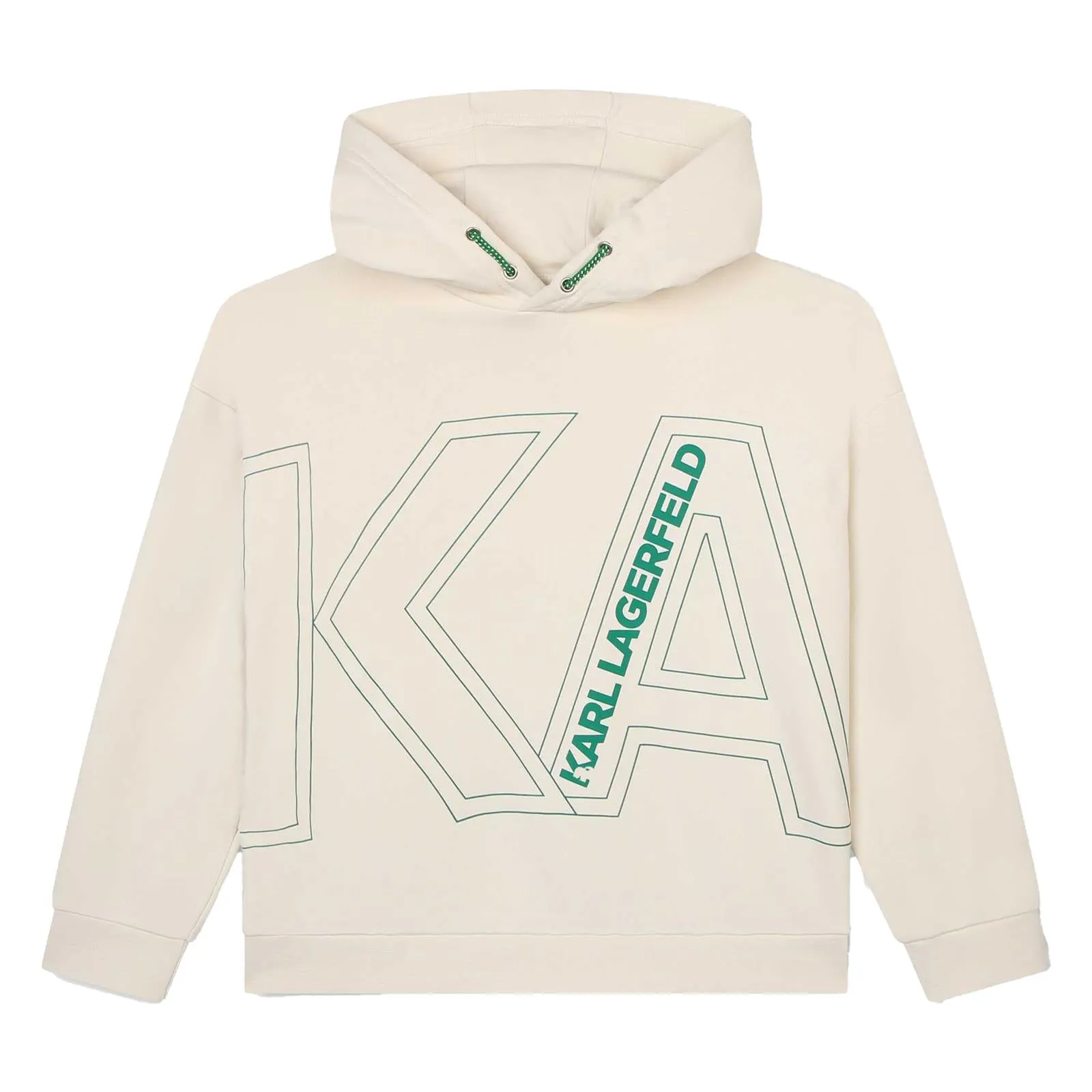 Karl Lagerfeld Beige Hoodie