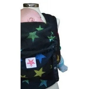 Kokadi Toddler Size TaiTai - Black Rainbow Stars (Limited Edition)