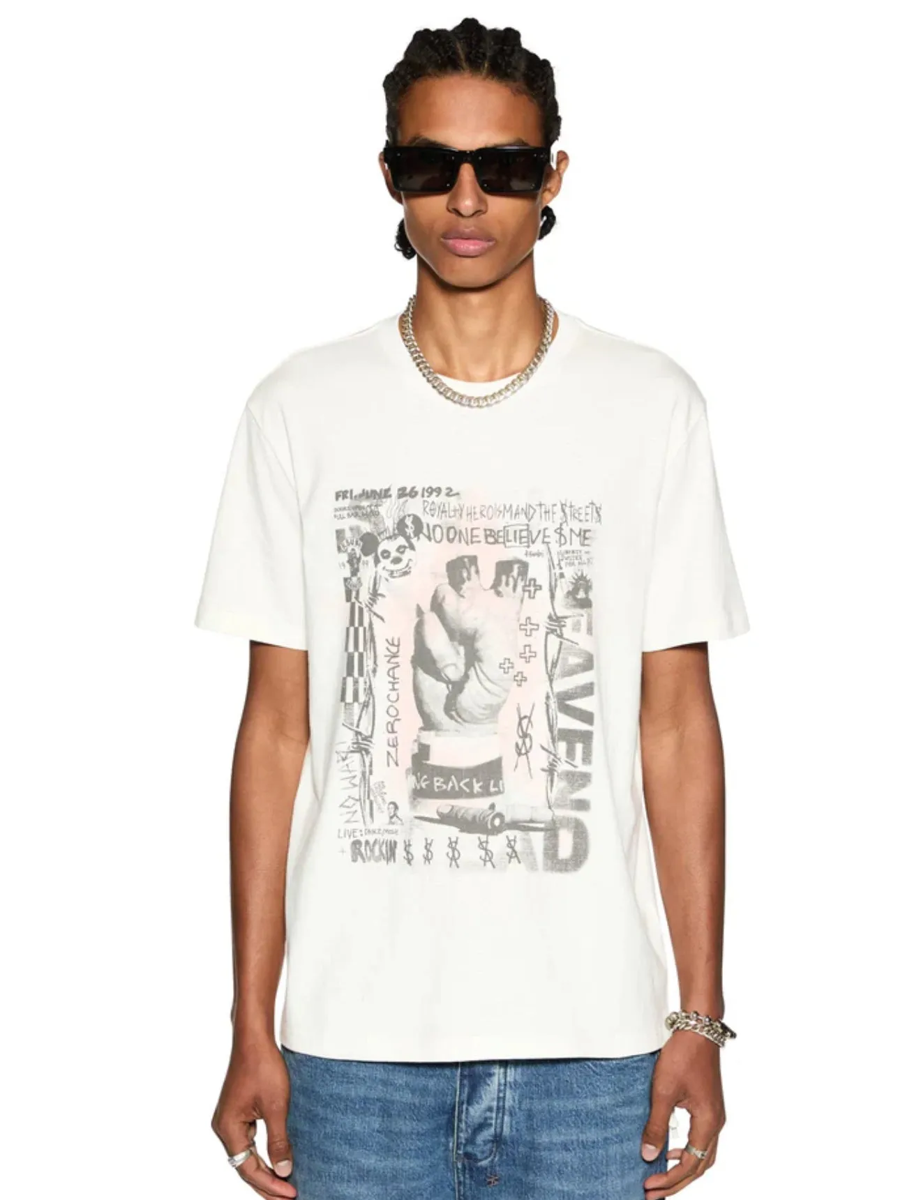 KSUBI - Idols Kash Tee - Vintage White