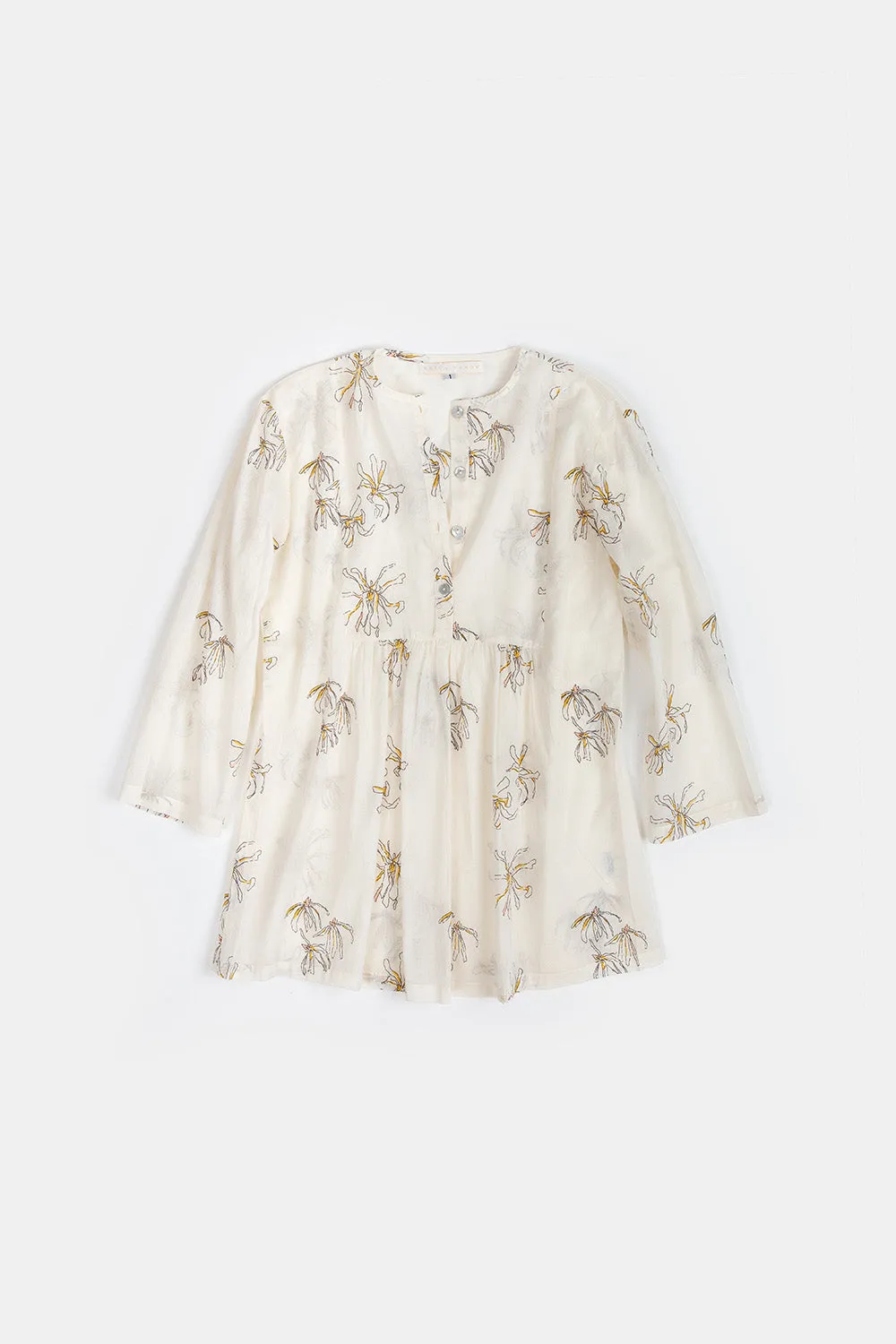 Lisbet Cotton Blouse in Stellata