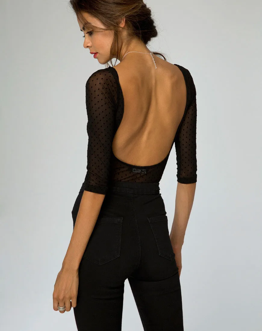 LUNA MESH BODYSUIT