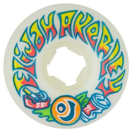 OJ's Elijah Akerley White Hardline 55mm Wheels (99a)