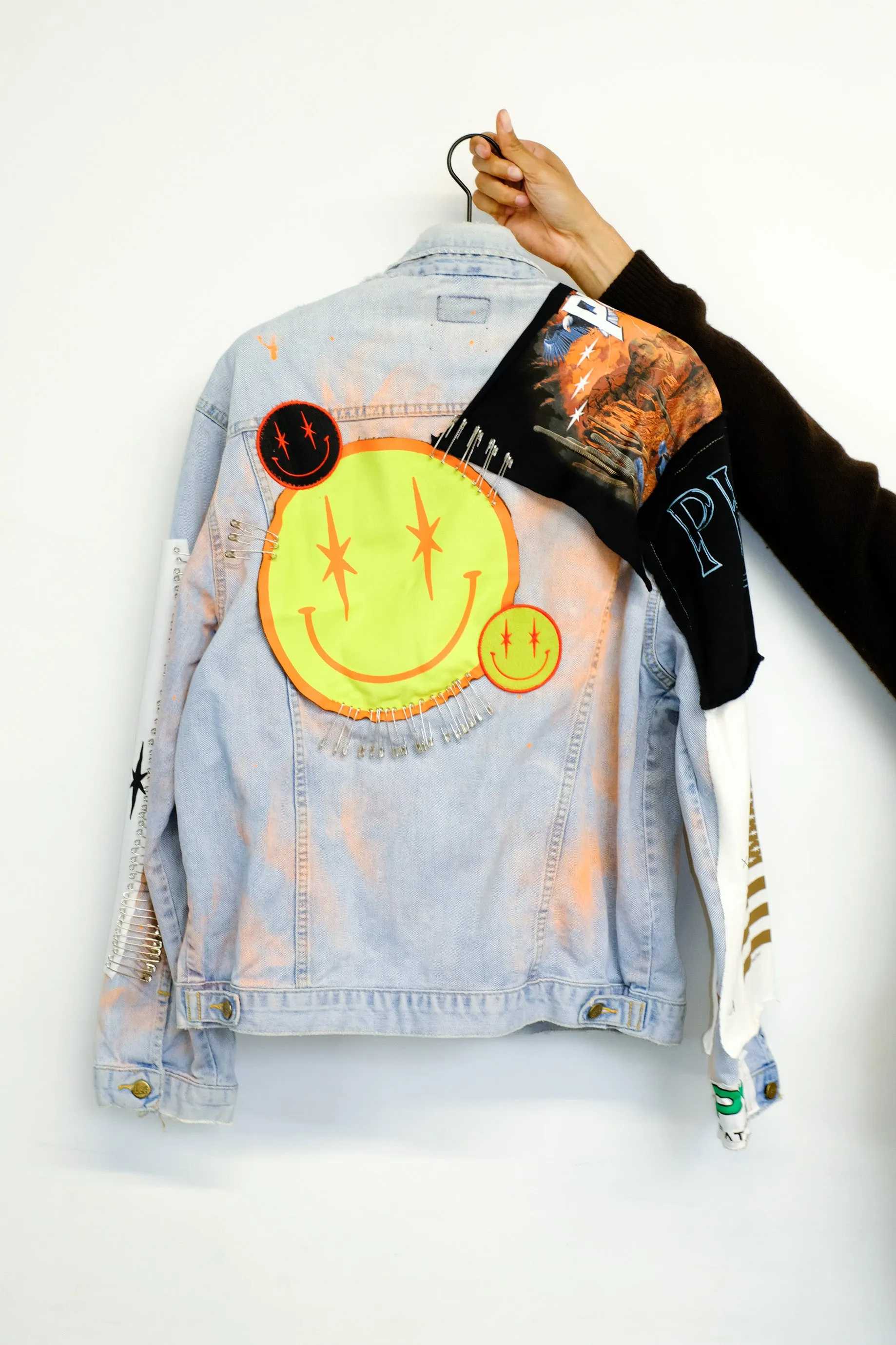 One-off Custom Punk Denim Jacket