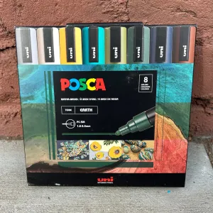 POSCA Earth PC-5m set