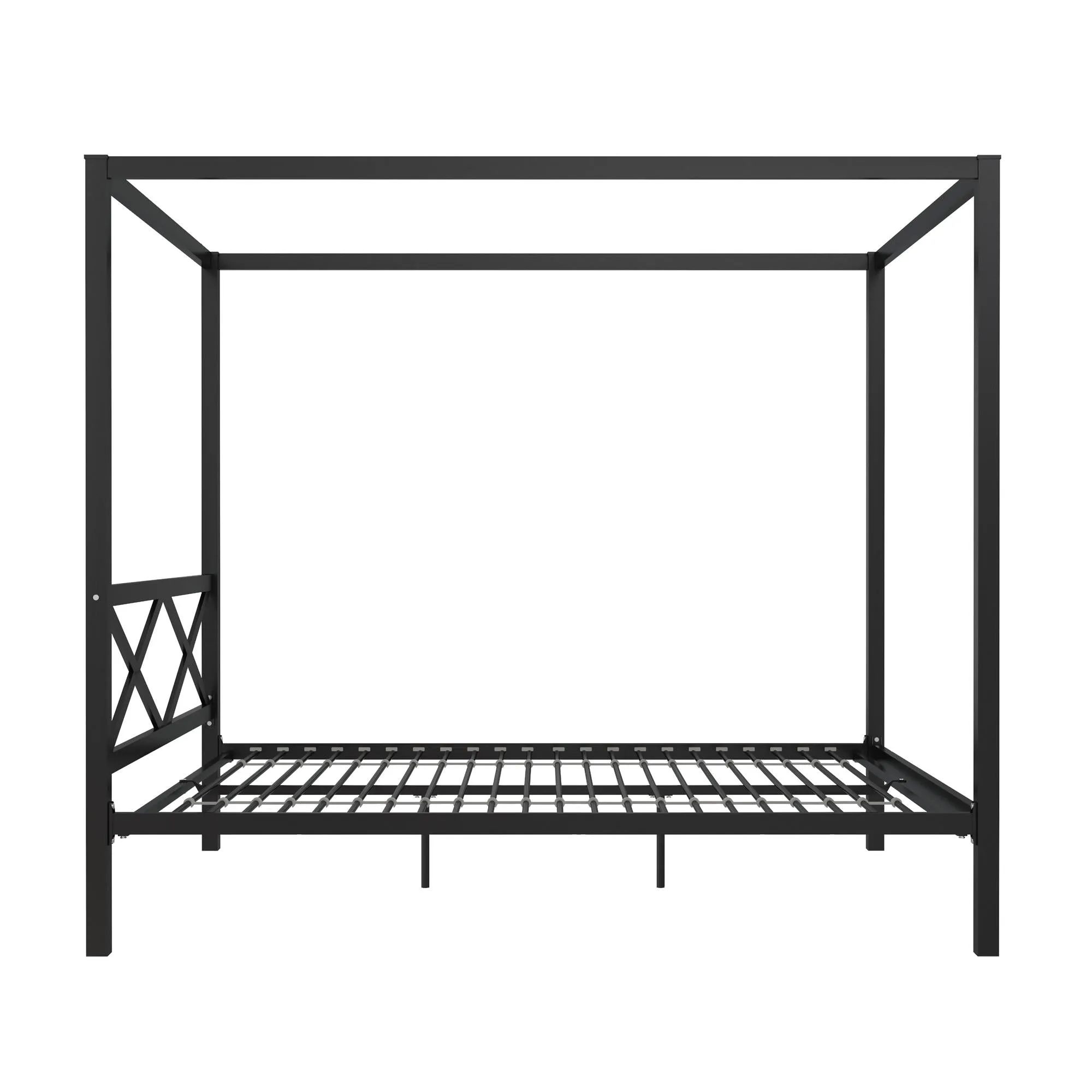 Remna Metal Canopy Platform Bed Frame