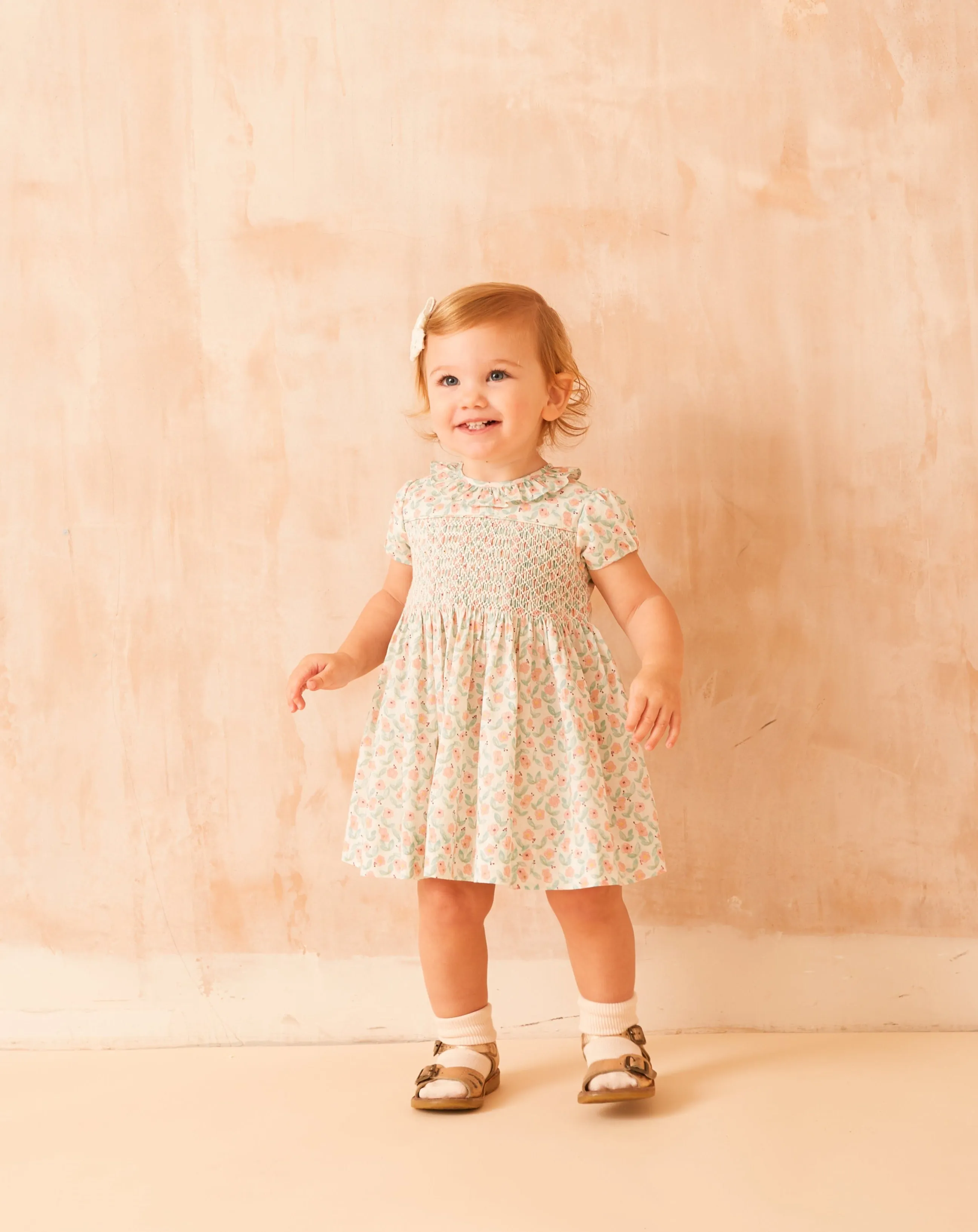 Smocked Baby Dress - Charlie