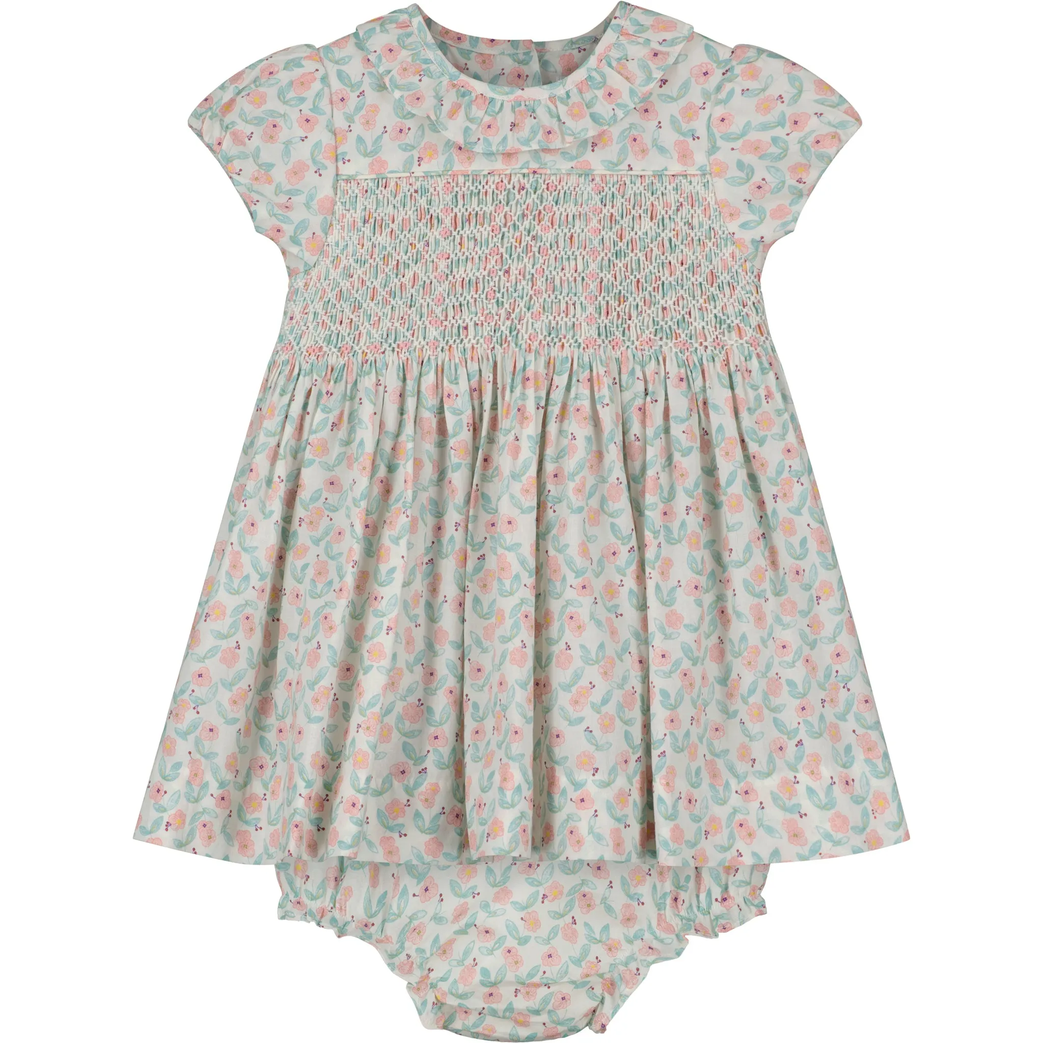 Smocked Baby Dress - Charlie