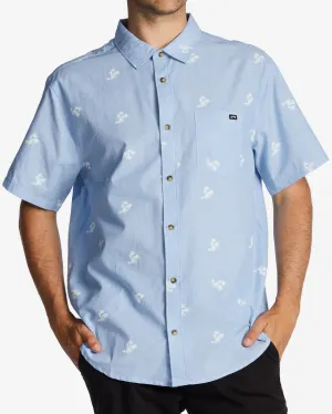 Sundays Mini Short Sleeve Shirt - Light Blue