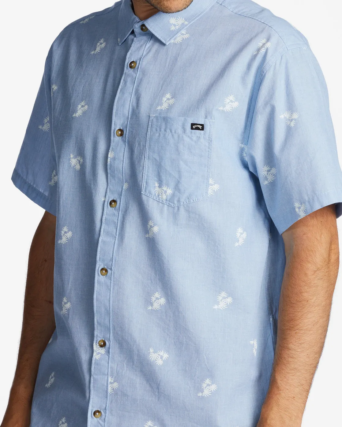 Sundays Mini Short Sleeve Shirt - Light Blue