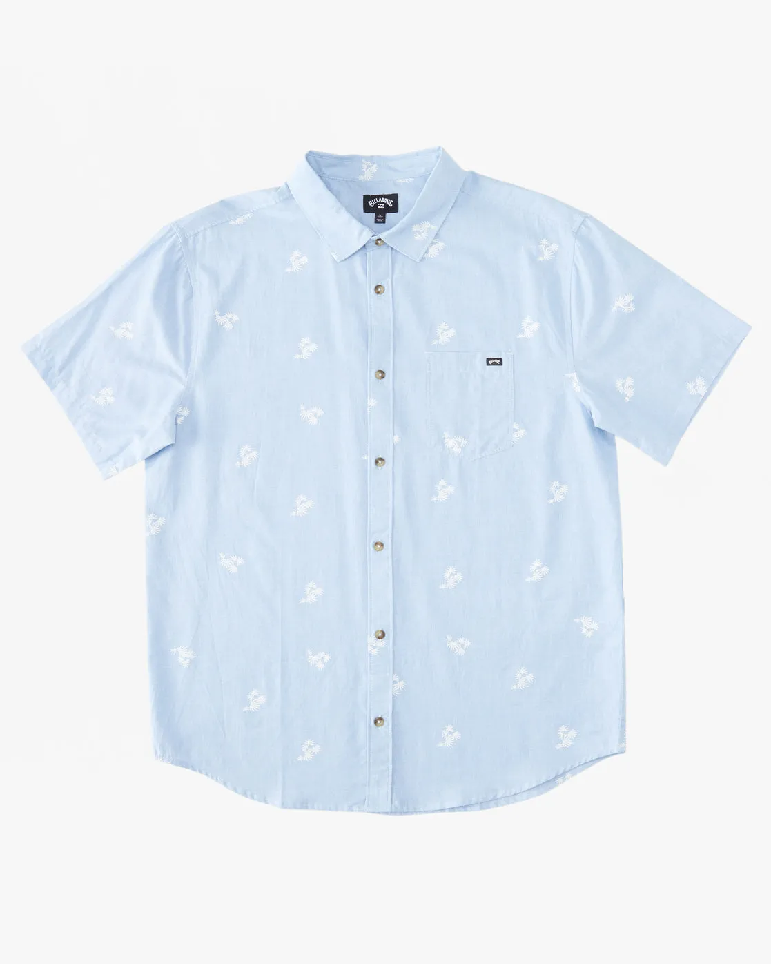 Sundays Mini Short Sleeve Shirt - Light Blue