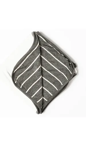 Swaddle Blanket  - Charcoal - Final Sale