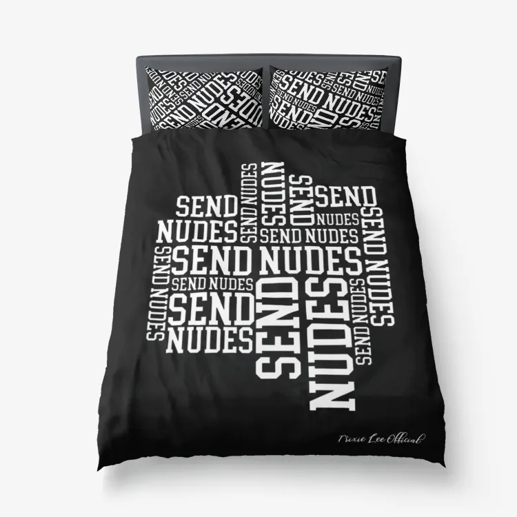 Trixie Lee Official Send Nudes 3pc bedding set