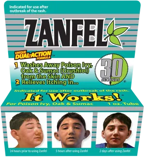 Zanfel® Poison Ivy, Oak  & Sumac Wash